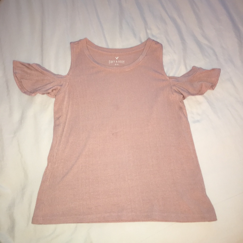American Eagle off the shoulder top Medium